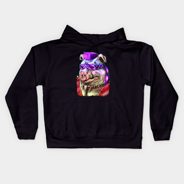 Bebop Kids Hoodie by thrashwolf